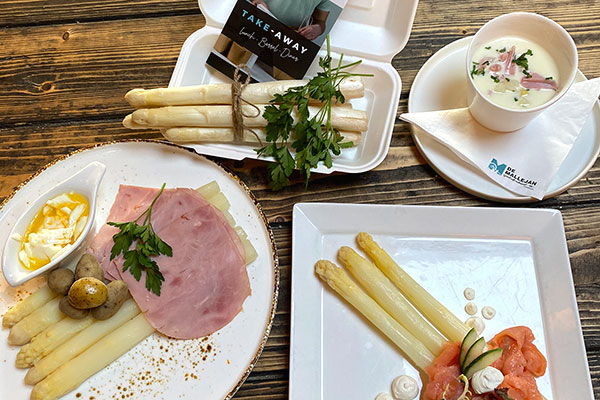 Aspergemenu take-away